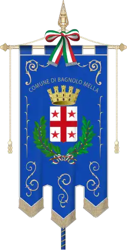 Drapeau de Bagnolo Mella