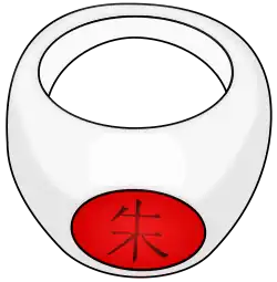 La bague d'Itachi.
