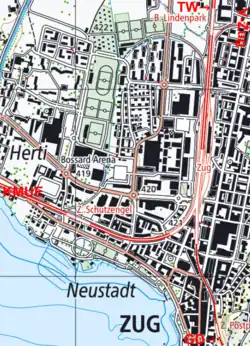 La boucle a été supprimée après 1990.