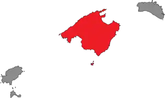 Carte de la circonscription.