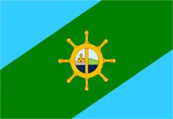 Drapeau de Maullincommune du Chili