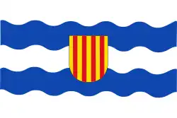 Drapeau de Paracuellos de Jiloca