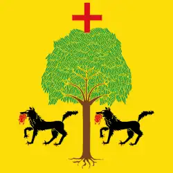 Drapeau de Santa Cruz de la Salceda