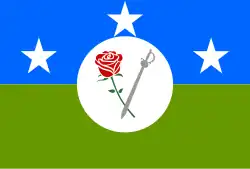 Drapeau de Simón Bolívar