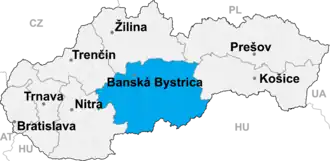 Localisation de Revúca