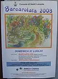 Affiche de la Barcarolata 2008.