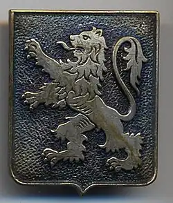 Insigne de béret du 43e&nbsp;régiment d'infanterie alpine (1940-1942)