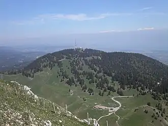 Vue sur la Barillette depuis la Dôle.