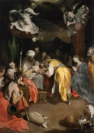 La circoncision de Federico Barocci, 1590, Musée du Louvre, Paris