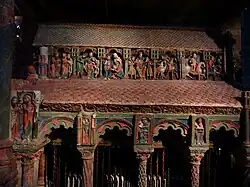 Cénotaphe des Saints Vicente, Sabina et Cristeta dans la Basilique de San Vicente de Ávila.