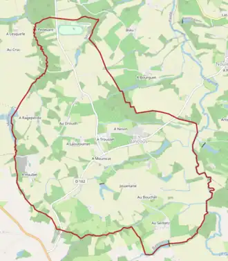 Carte OpenStreetMap.