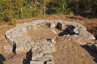 La chapelle du cimetière.