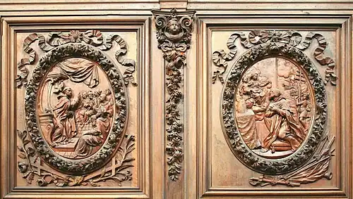 Le bienheureux Ambroise de Sienne et saint Pie&nbsp;V.