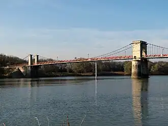 Pont suspendu de Beauregard.