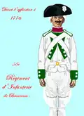 régiment de Beauvoisis de 1776 à 1779