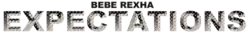 Description de l'image Bebe-rexha-expectations-logo.png.