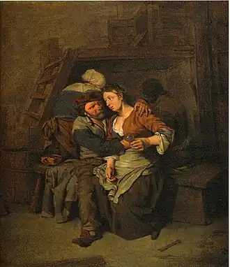 Couple d'amoureux, 1658-1660 (Vienne)