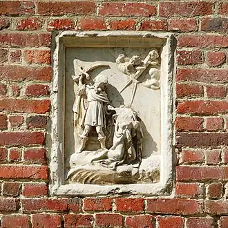 Décapitation de sainte Dimphna.