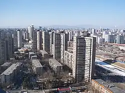 Quartier résidentiel dans le district de Chaoyang