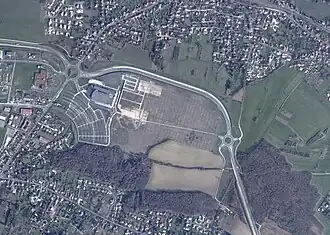 L'ancien aéroport d'Angoulême - Bel Air en 2014.