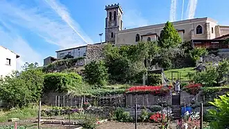 L'église vue du sud.