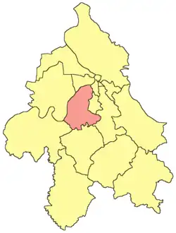 Localisation de Filmski GradФилмски Град