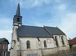 L'église Saint-Martin, côté sud.