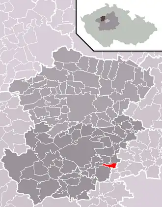 Localisation de Běloky