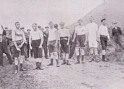 Une des premières course du XIXe siècle.