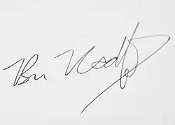 signature de Benjamin Radford