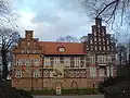 Le château de Bergedorf à Hambourg, typique du style gothique de brique des villes hanséatiques d'Allemagne du Nord.