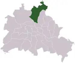 Drapeau de District de Pankow