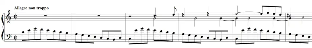 partition pour orgue