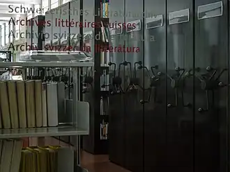 Image illustrative de l’article Archives littéraires suisses