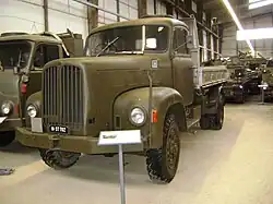 Camion à benne basculante Berna 2 VM 5&nbsp;t (Militärmuseum Full Radfahrzeuge).