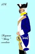 régiment de Berry cavalerie de 1776 à 1779