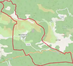 Carte OpenStreetMap.