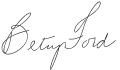 Signature de Betty Ford