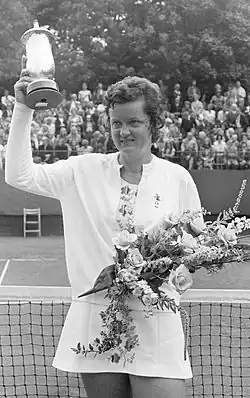 Betty Stöve en 1972