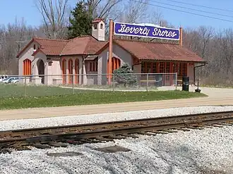 Gare de Beverly Shores.