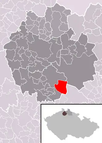 Localisation de Bezděz