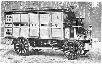 Adaptation de camion Daimler Motor-Lastwagen, Bierenz Lastwagen, 1901