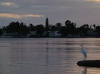 Coucher de soleil sur Big Coppit Key