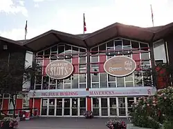 Vue d'un côté du bâtiment Big Four