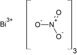 Image illustrative de l’article Nitrate de bismuth(III)
