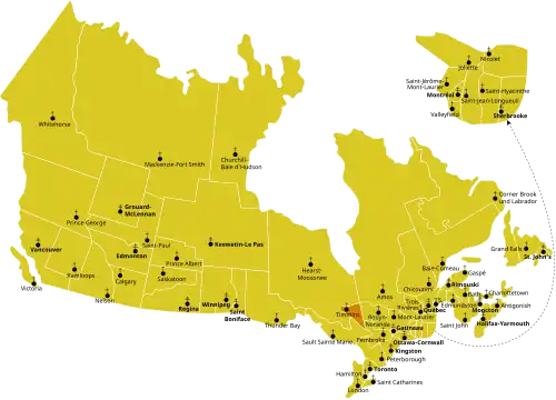 Emplacement du diocèse.