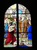Vitrail Saint-Rémi et Clovis