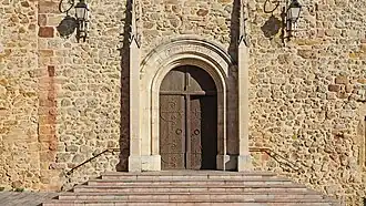 Porche de l'église.