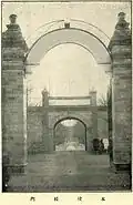 L'ancienne porte en 1920