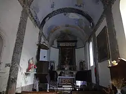 Intérieur de Notre-Dame de Blégiers.